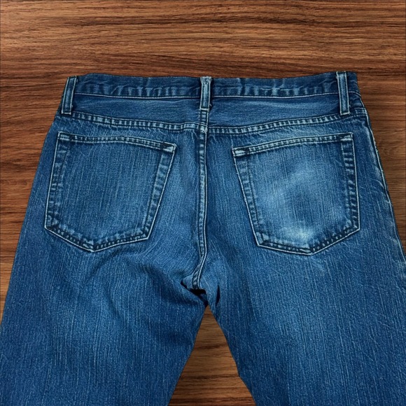 SIMON MILLER Mens Dark Wash Straight Leg Denim‎ Jeans Size 32L Made in USA - Picture 6 of 11